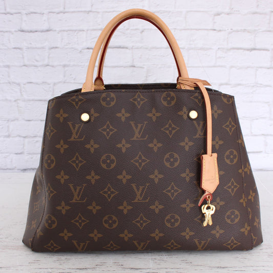 Louis Vuitton Montaigne MM Monogram Bag Satchel