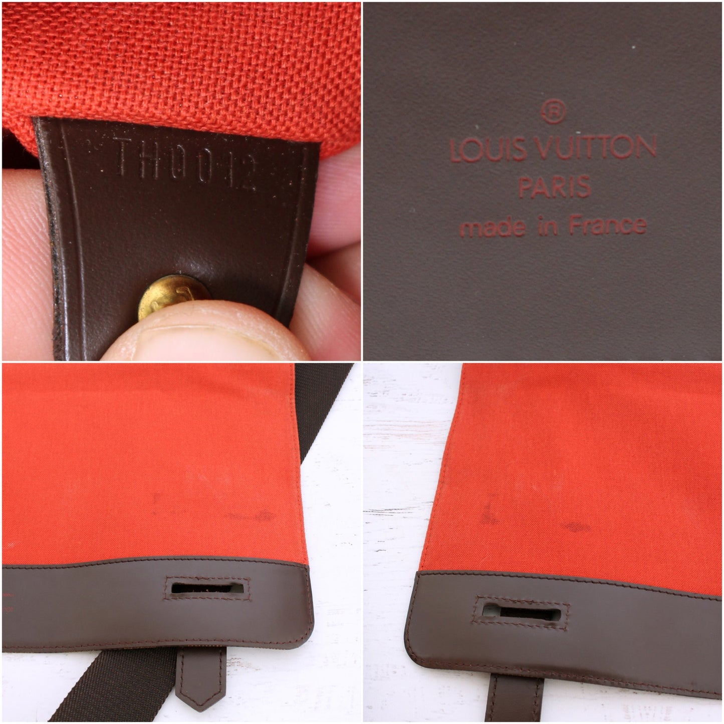 Louis Vuitton Broadway Damier Ebene Crossbody Brown Shoulder Messenger A3279