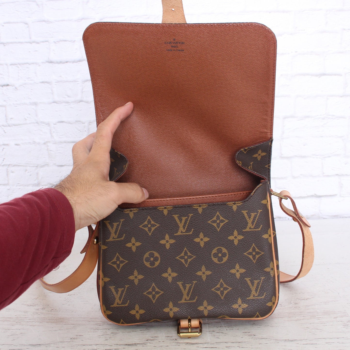 Louis Vuitton Cartouchiere MM Monogram Crossbody