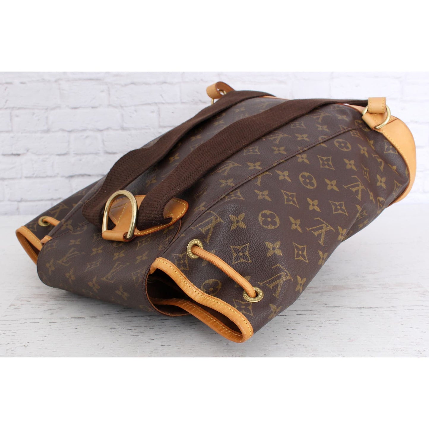 Louis Vuitton Montsouris GM Backpack Monogram Large Book Bag Laptop LV