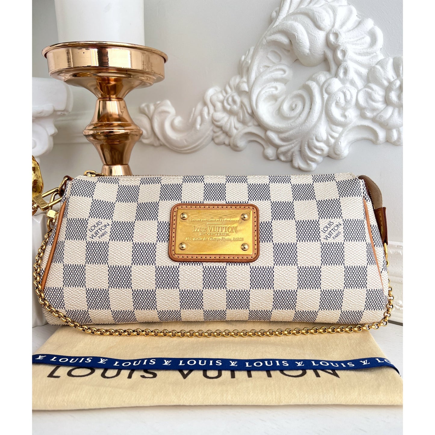 Louis Vuitton Eva Damier Azur