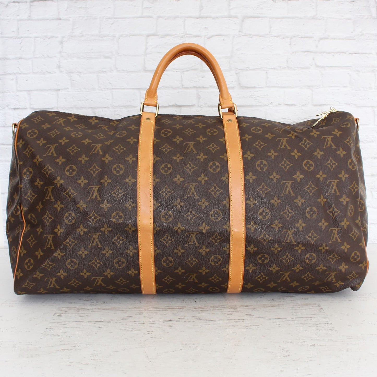 Louis Vuitton Keepall 60 Bandouliere Monogram Shoulder Bag