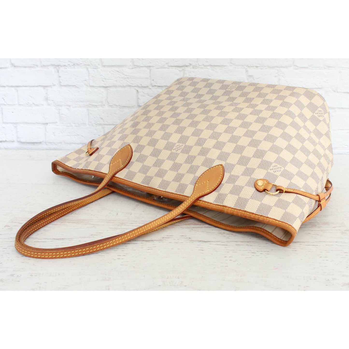 Louis Vuitton Neverfull MM Damier Azur Tote