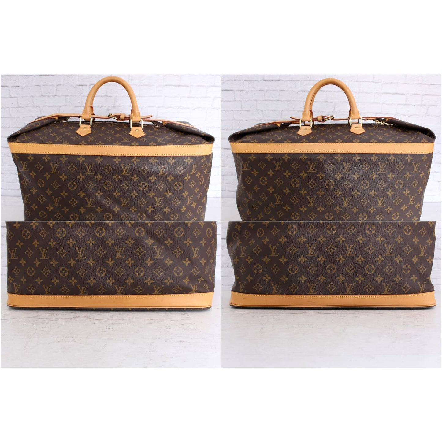 Louis Vuitton Cruiser 50 Monogram Satchel Chest Bag