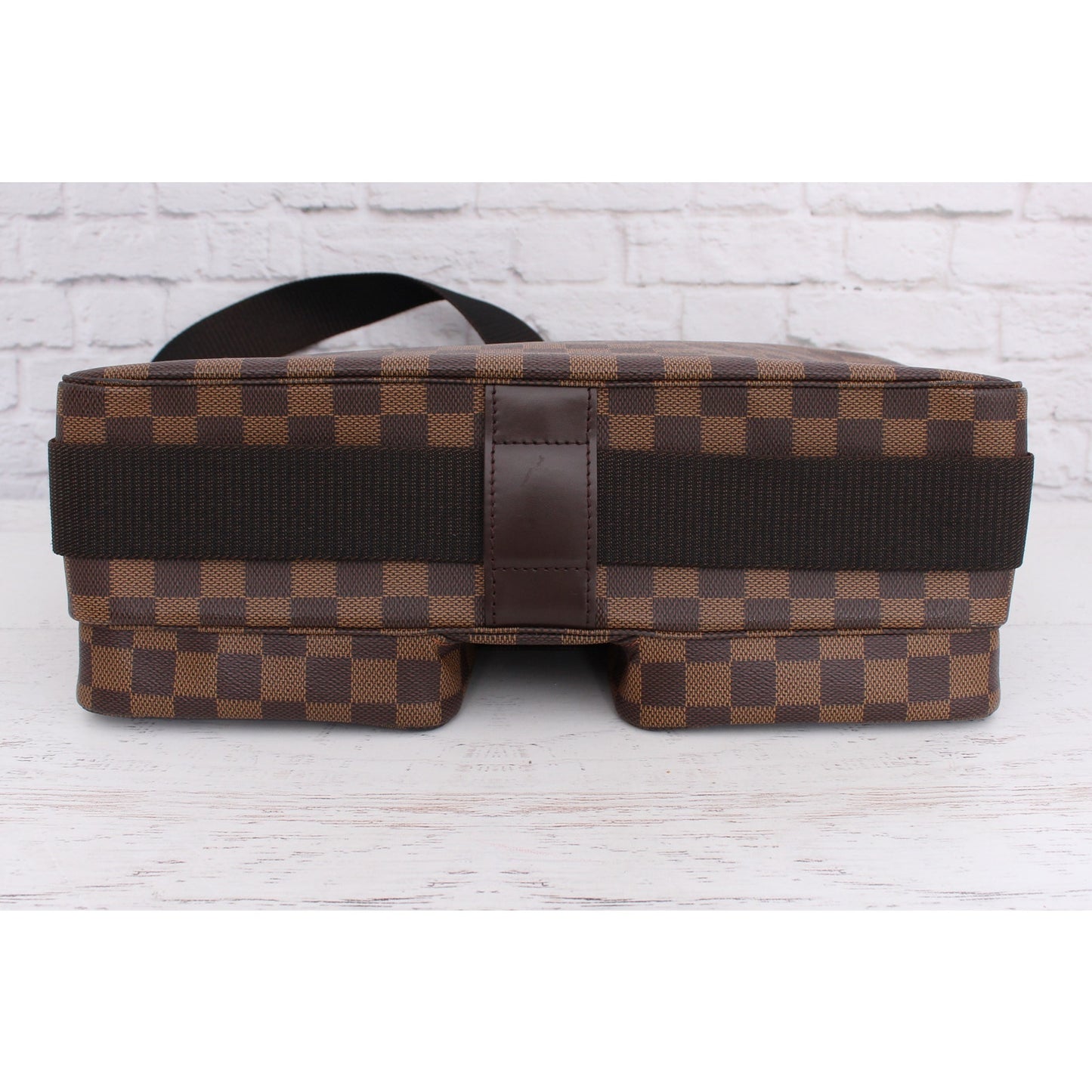 Louis Vuitton Broadway Damier Ebene Crossbody Brown Shoulder Messenger A3279