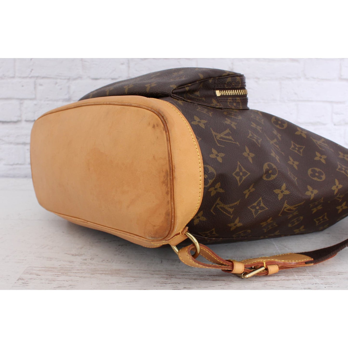 Louis Vuitton Montsouris GM Backpack Monogram Large Book Bag Laptop LV