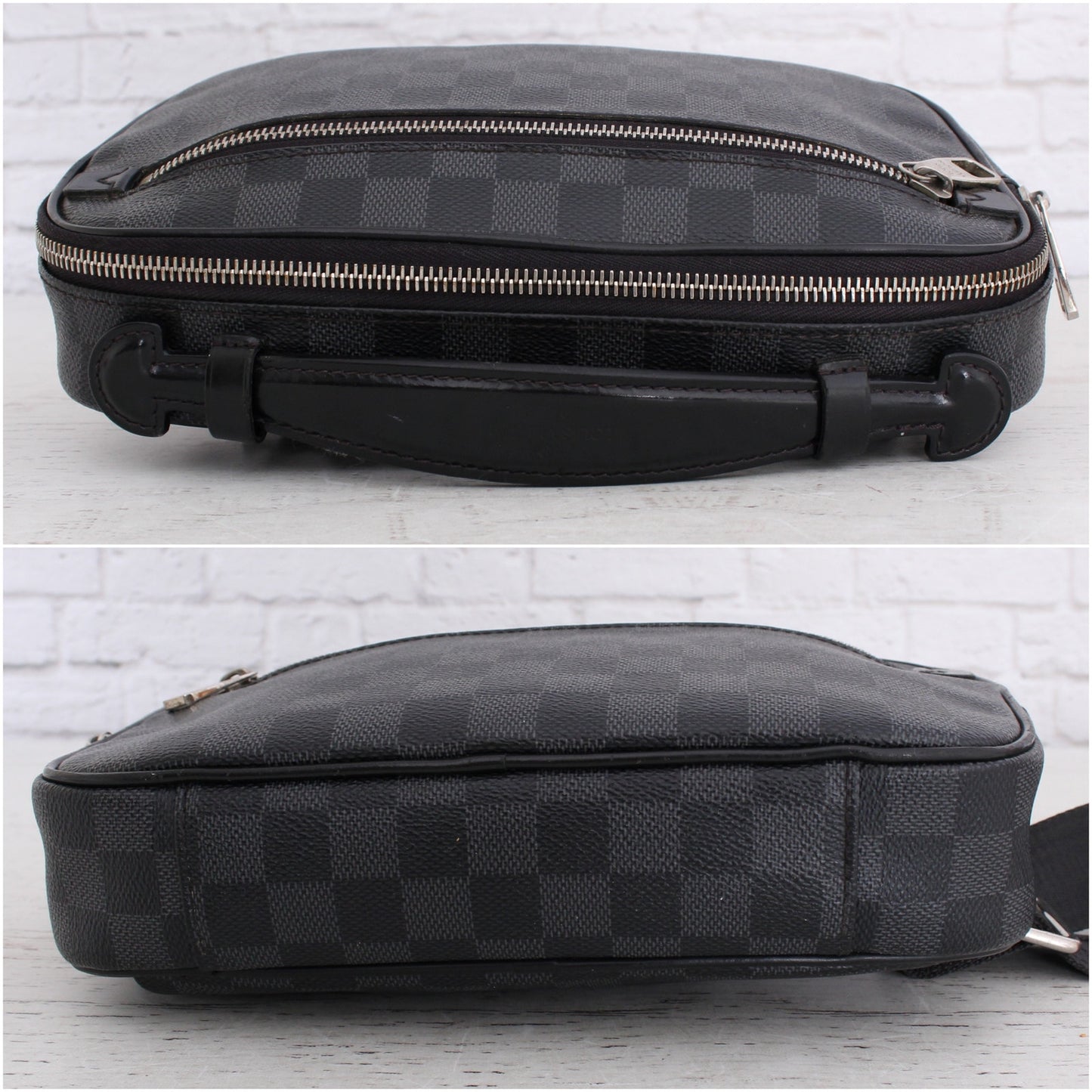 Louis Vuitton Ambler Damier Graphite Bumbag Waist Bag