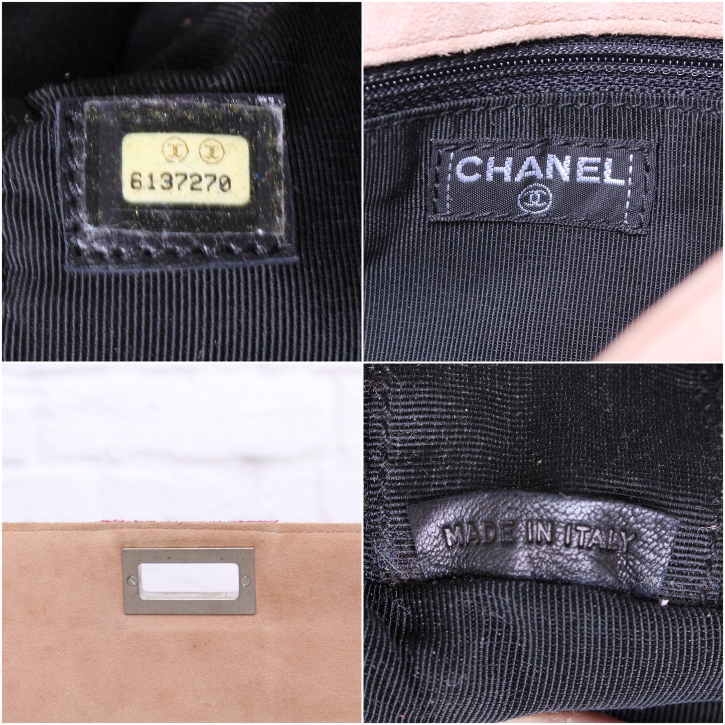 Chanel Chocolate Bar Reissue Flap Multicolor Suede Chain Shoulder Bag A3305