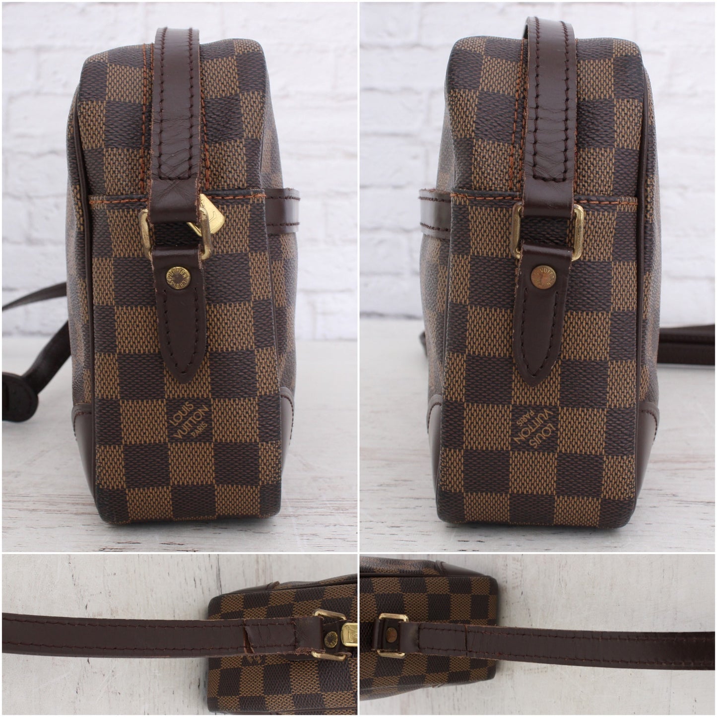 Louis Vuitton Trocadero 27 MM Damier Ebene Crossbody