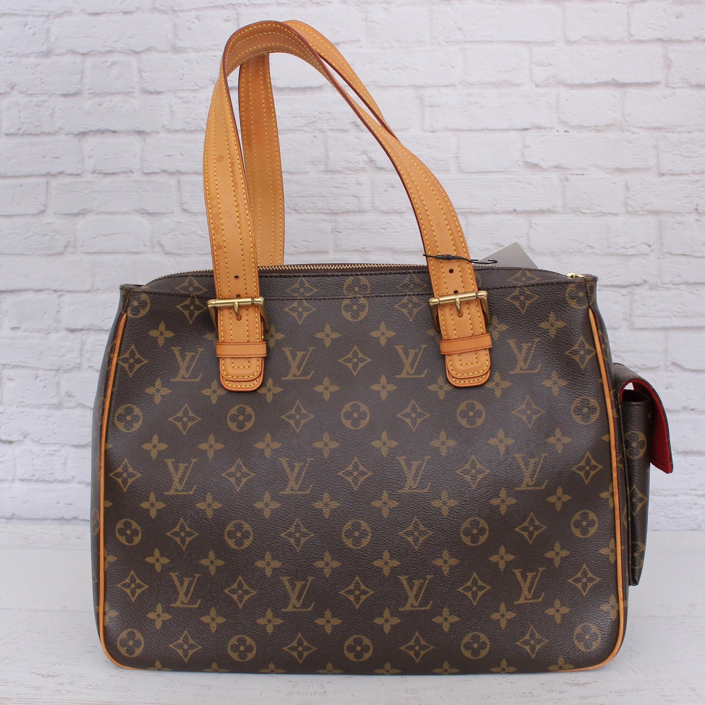 Louis Vuitton Multiple Cite Purse Monogram Bag Pochette Travel Canvas A4995