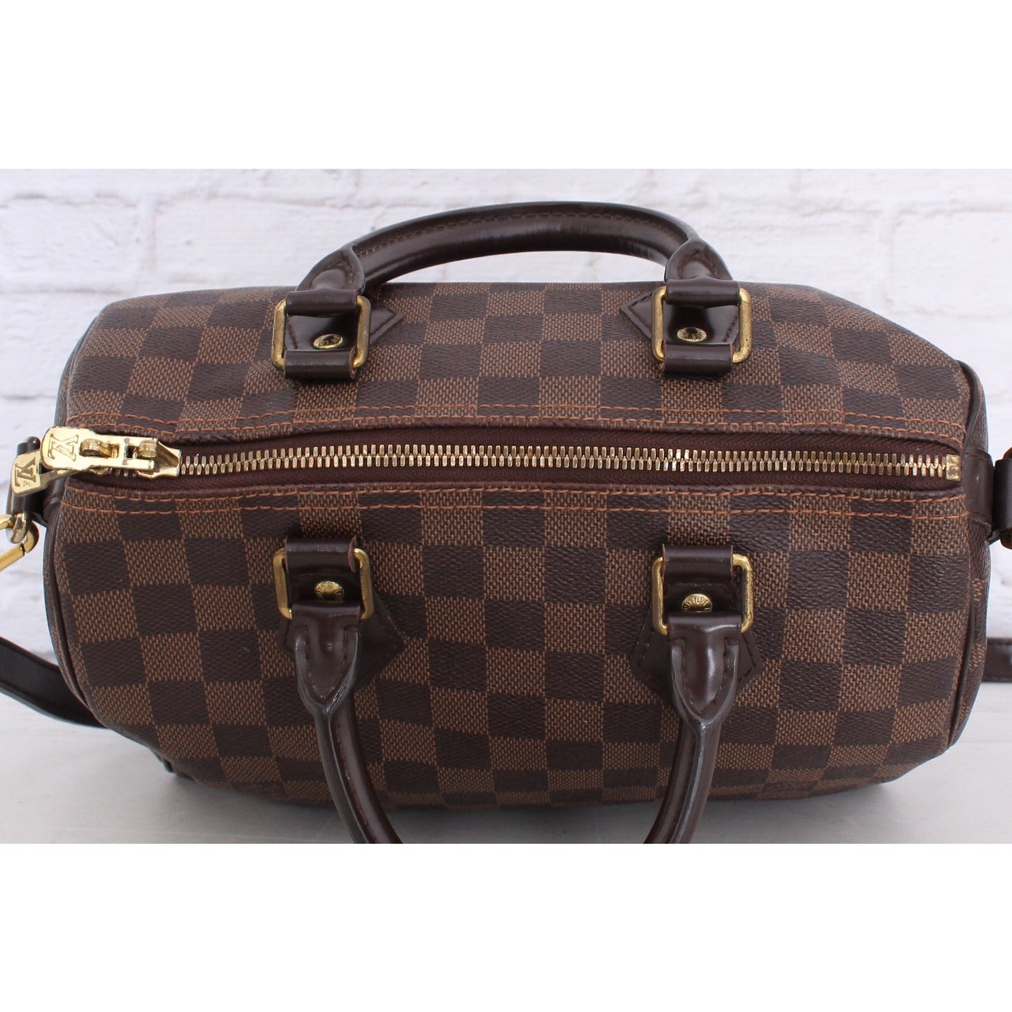 Louis Vuitton Speedy 25 Bandouliere Damier Ebene