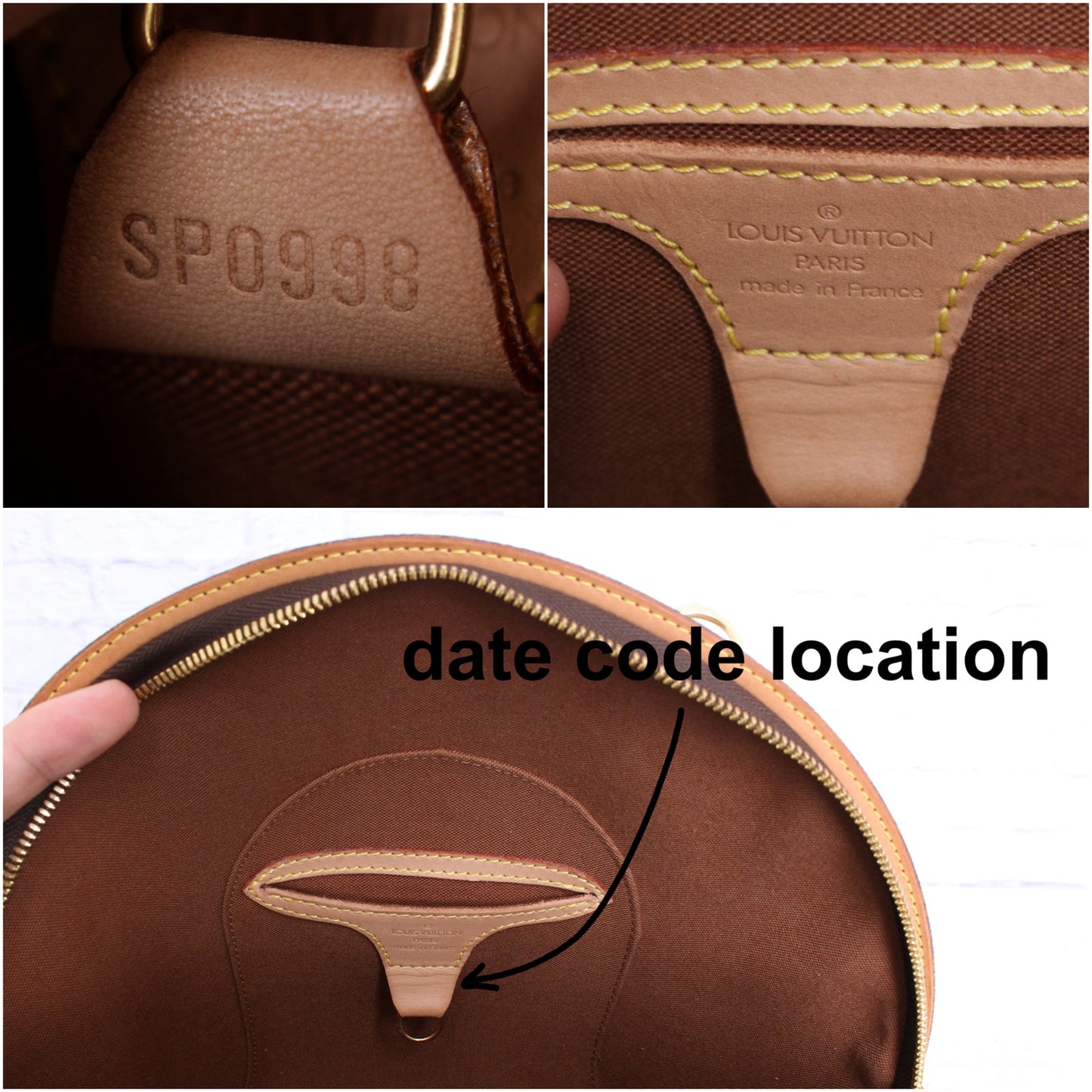 Louis Vuitton Ellipse PM Monogram Satchel