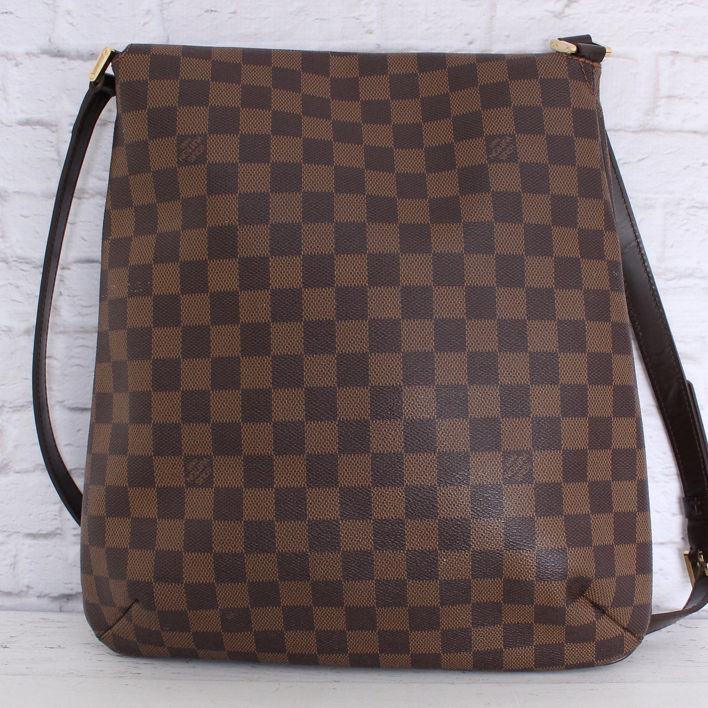 Louis Vuitton Musette GM Damier Ebene Large Crossbody