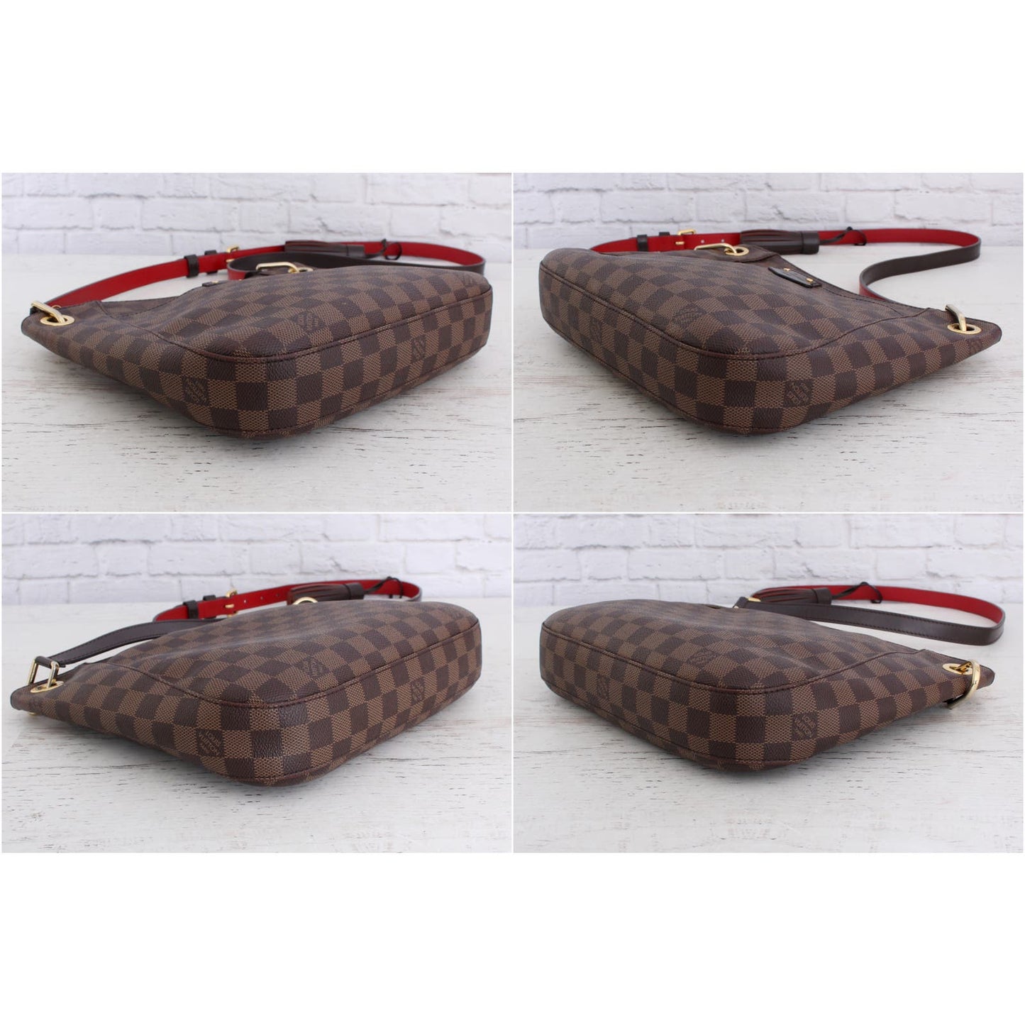 Louis Vuitton South Bank Besace Crossbody Damier Ebene