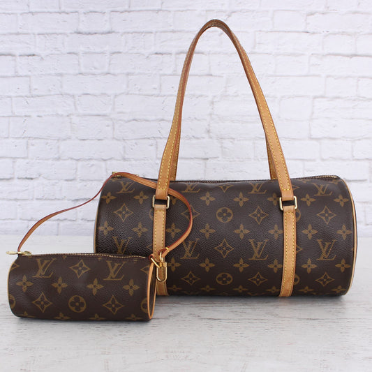 Louis Vuitton Papillon 30 Monogram with Pouch plus Certificate of Authenticity