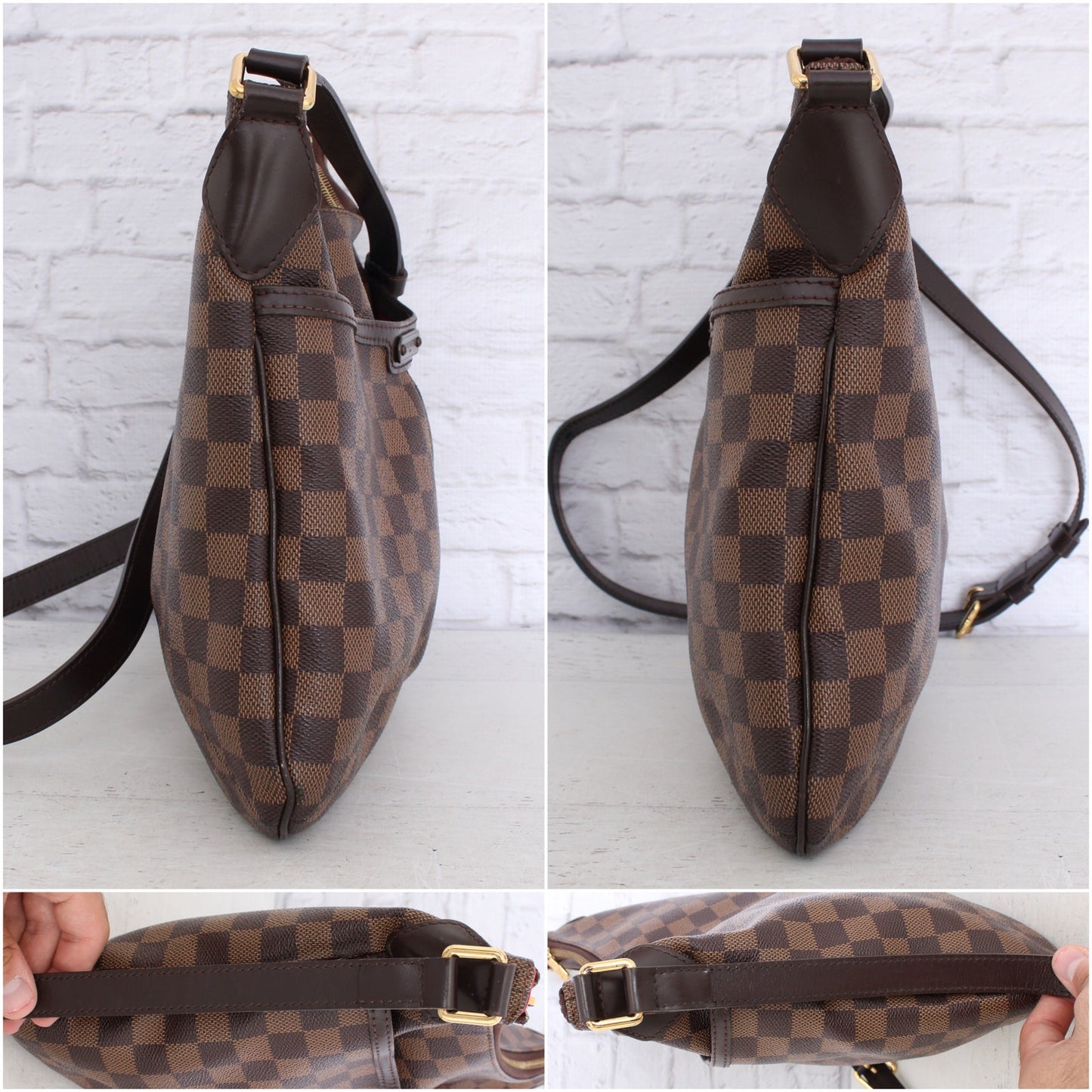 Louis Vuitton Bloomsbury PM Crossbody Damier Ebene