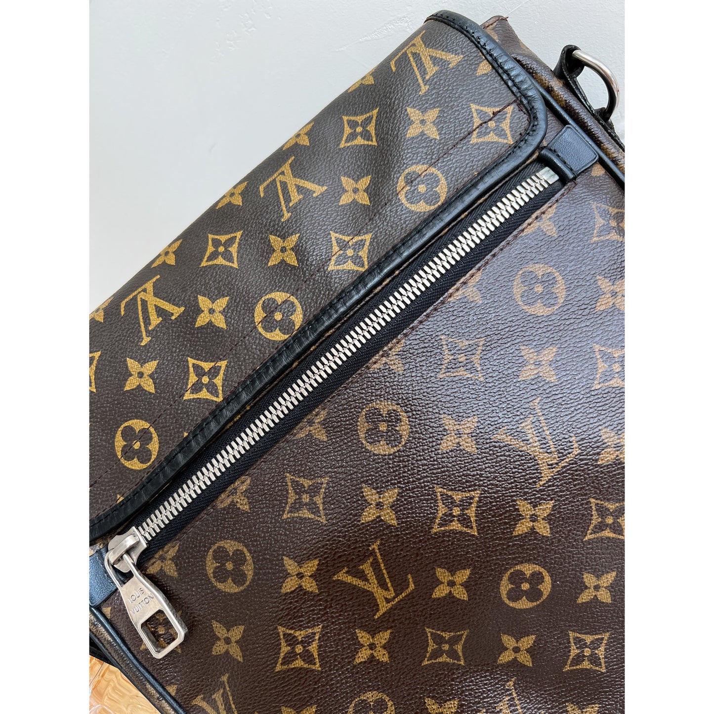 Authentic Louis Vuitton Macassar Bass MM Shoulder Crossbody Monogram