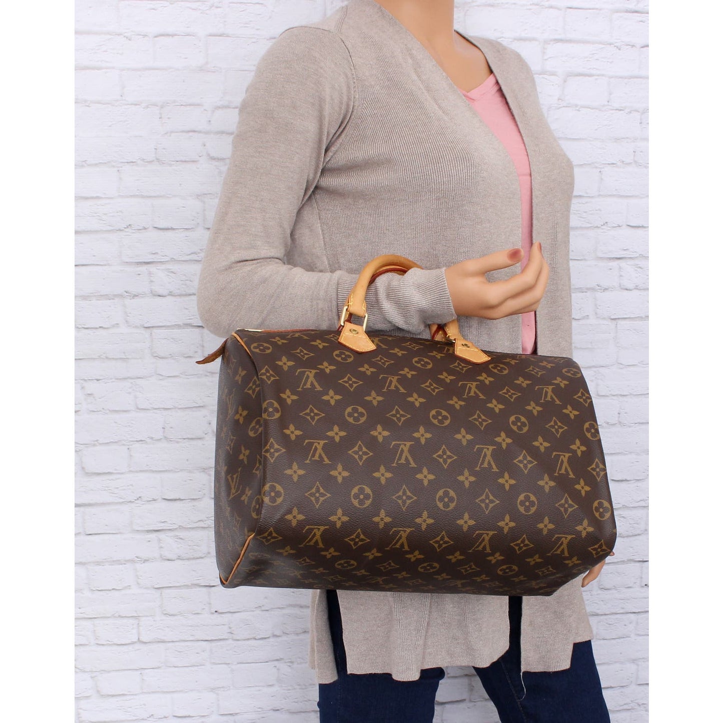 Louis Vuitton Speedy 35 Monogram Satchel