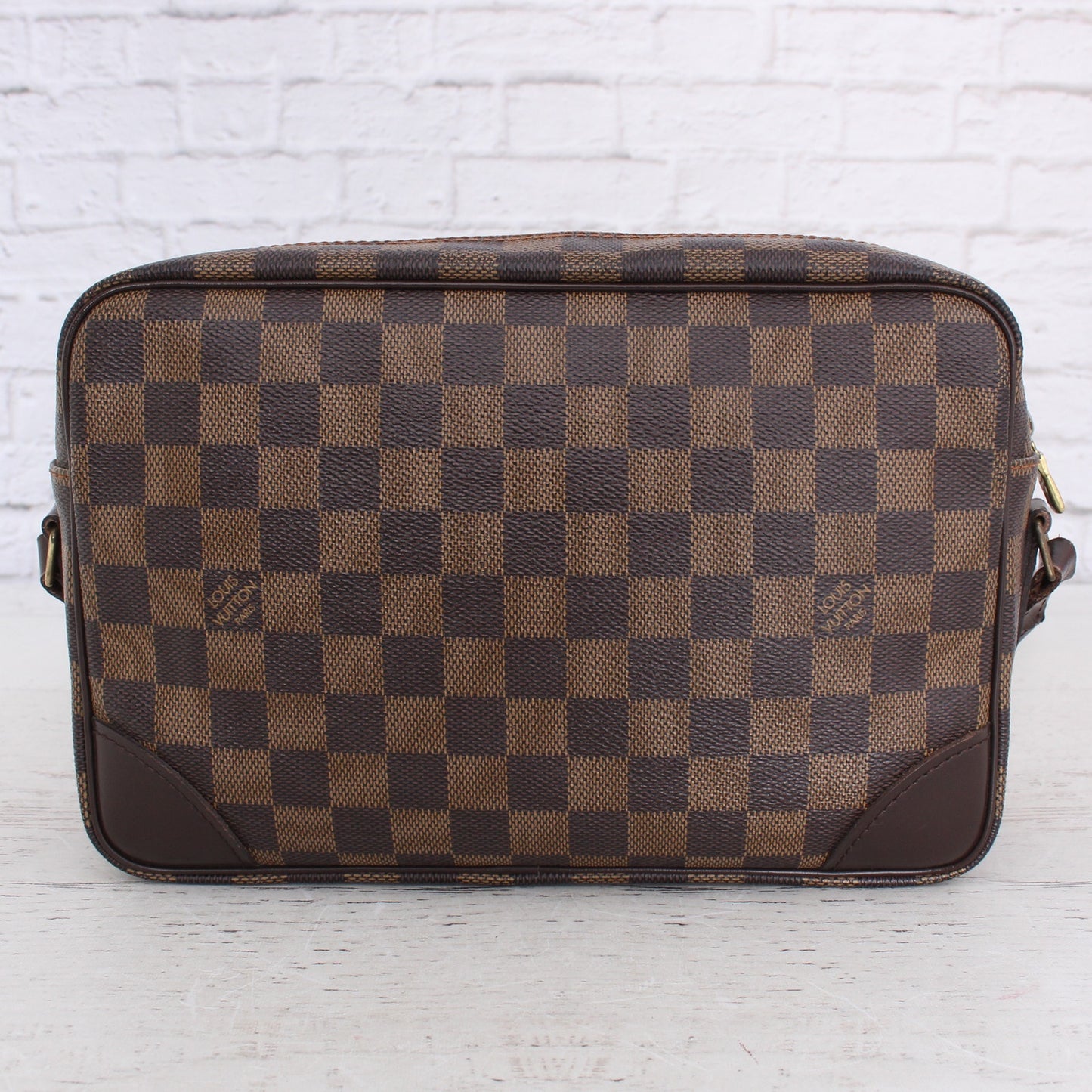 Louis Vuitton Trocadero 27 MM Damier Ebene Crossbody