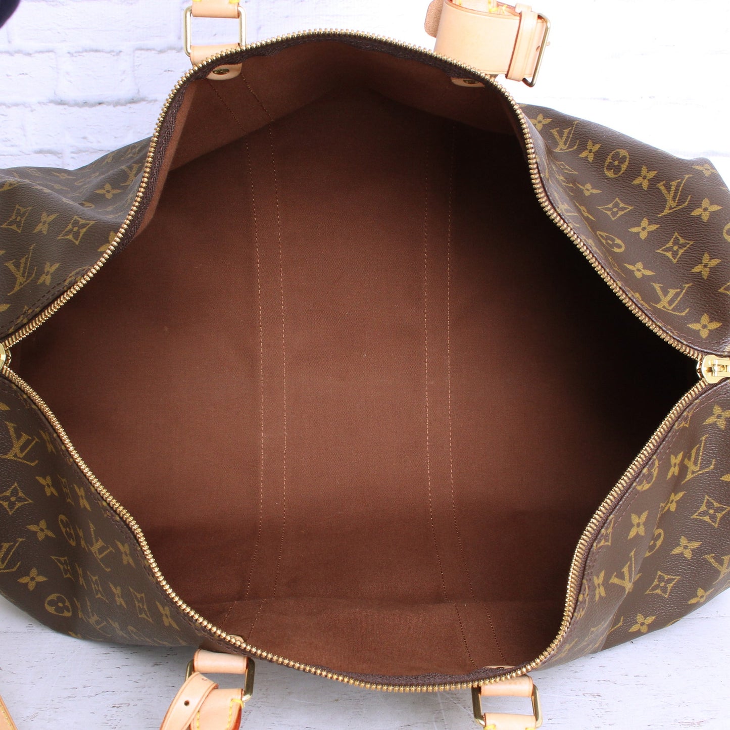 Louis Vuitton Keepall Bandouliere 55 Messenger Monogram Shoulder Bag