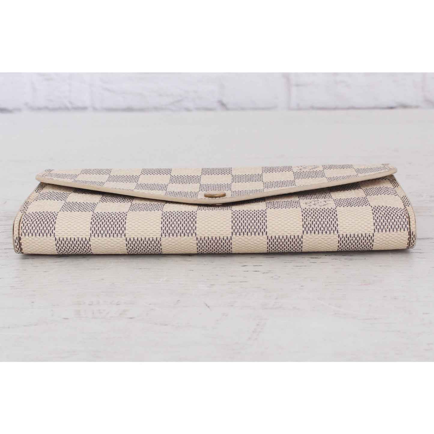 Louis Vuitton Sarah Damier Azur Wallet with Bundle