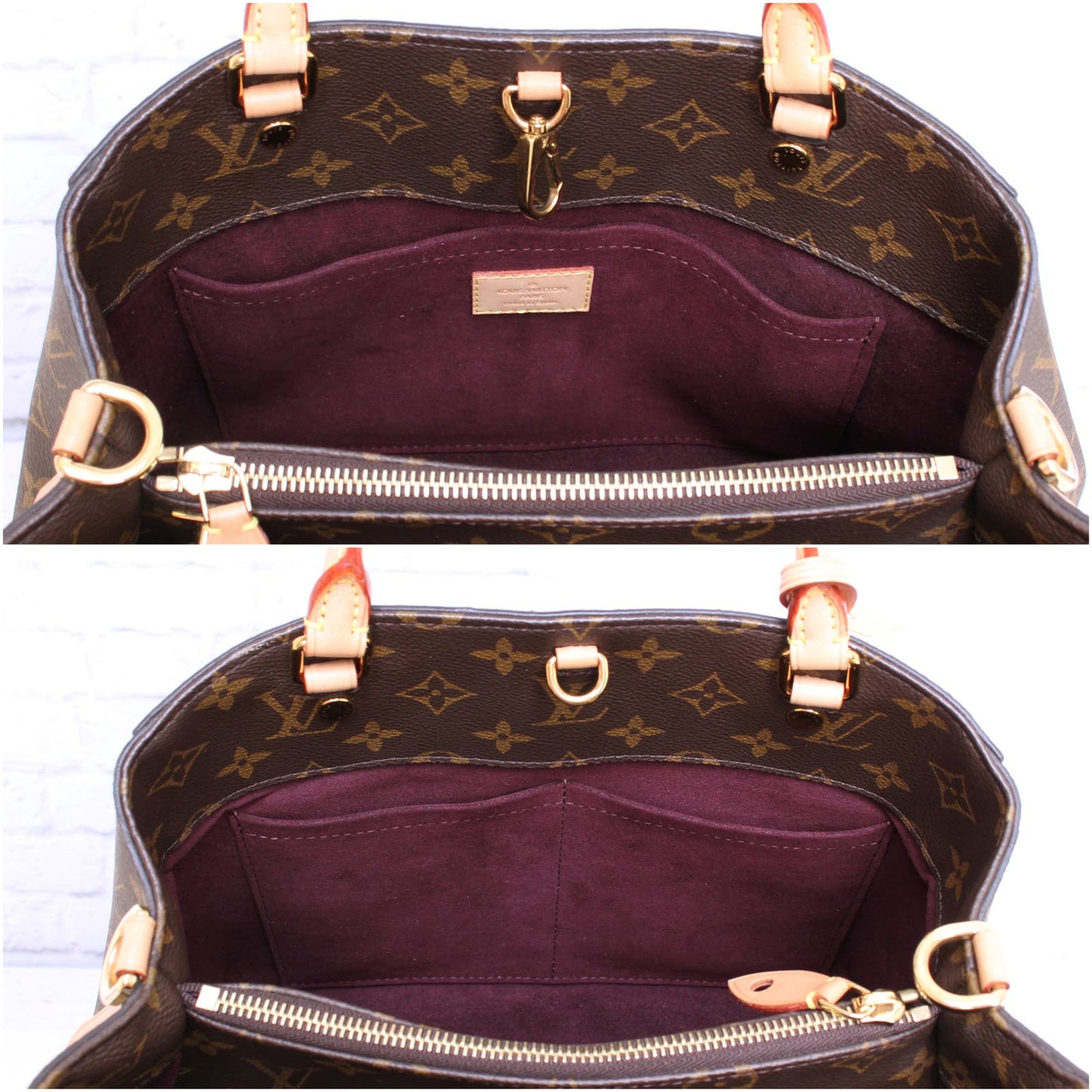 Louis Vuitton Montaigne MM Monogram Bag Satchel