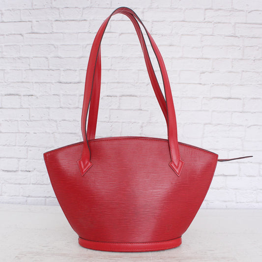 Louis Vuitton Saint Jacques Red Epi Tote