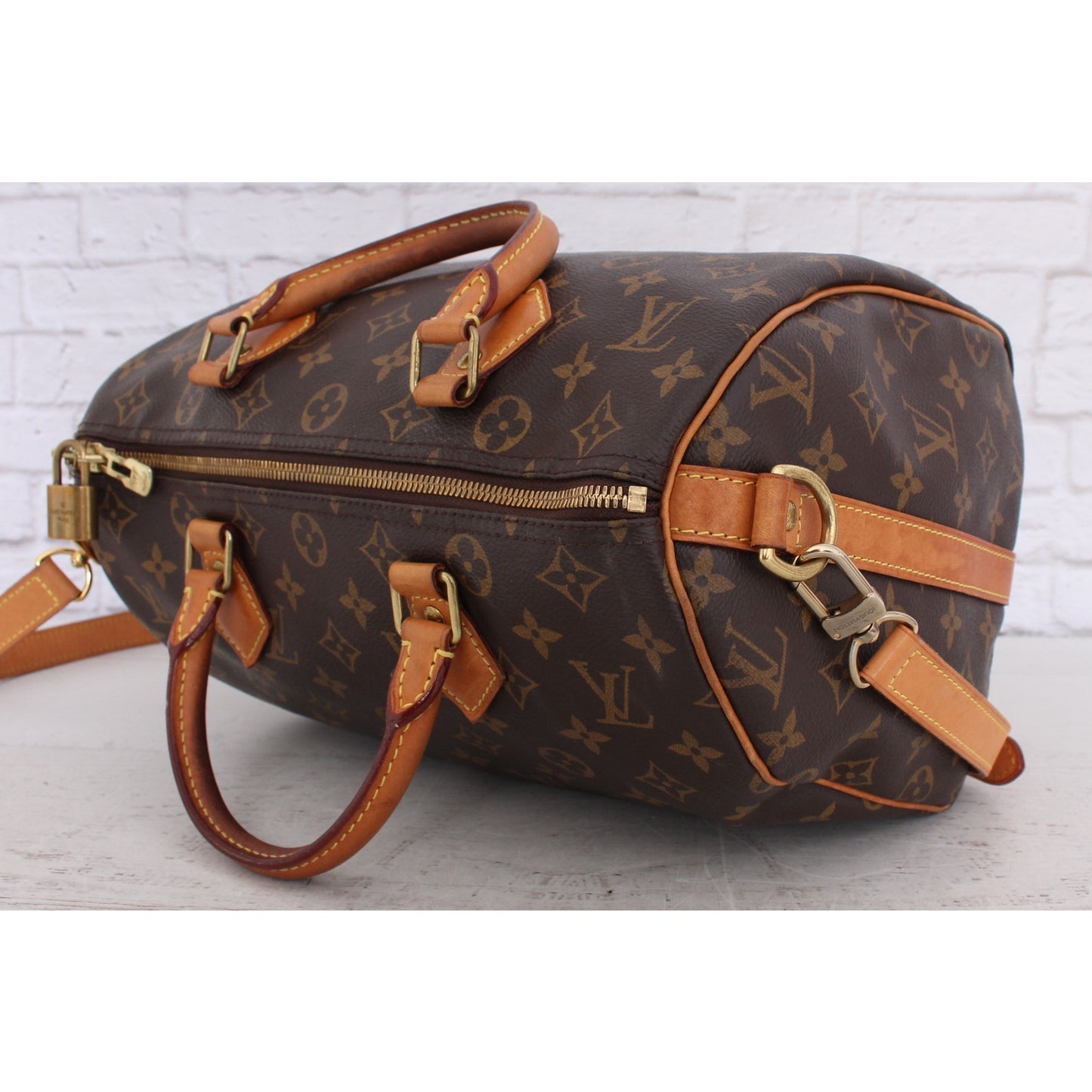 Louis Vuitton Speedy 30 Bandouliere Monogram Crossbody