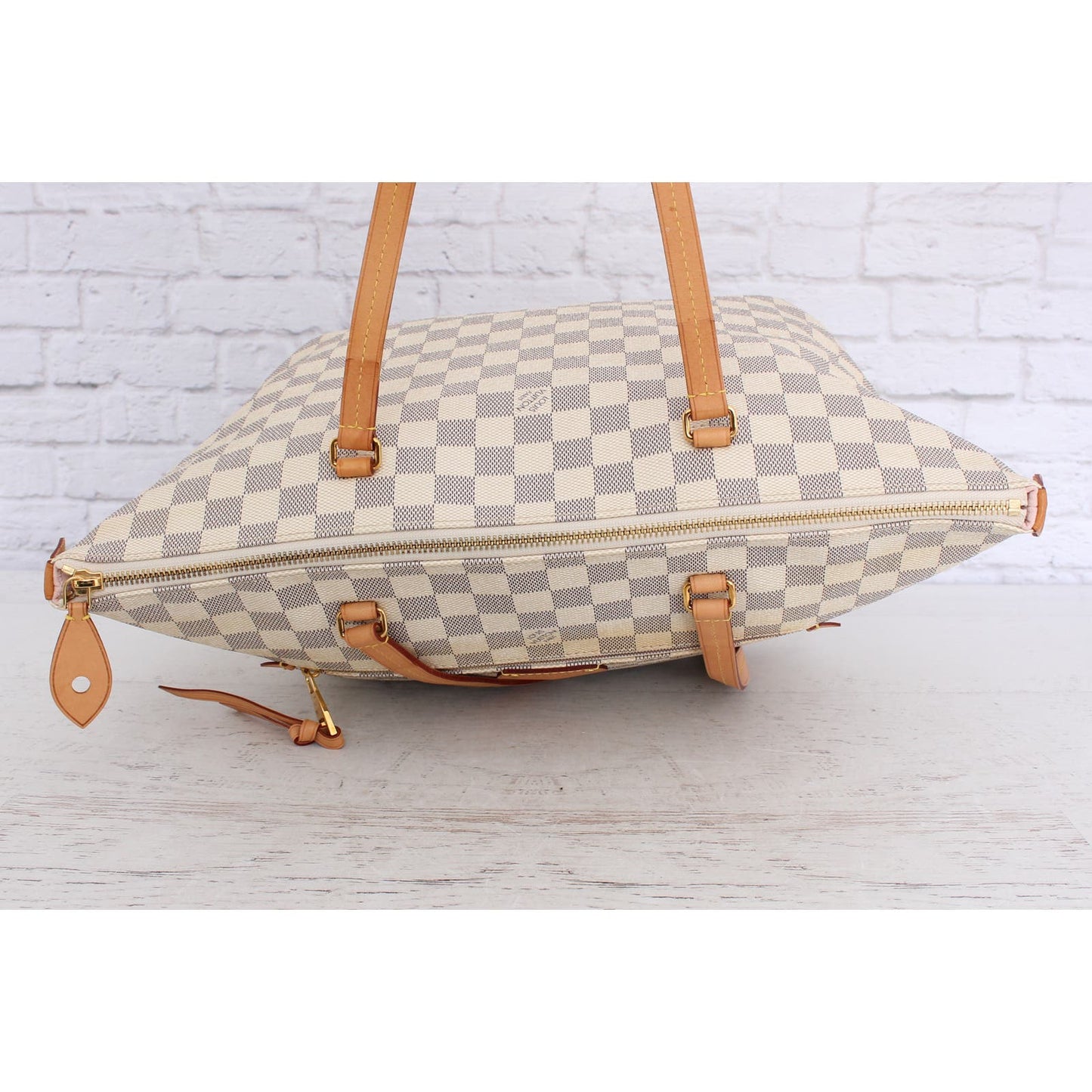 Louis Vuitton Iena MM Damier Azur Tote