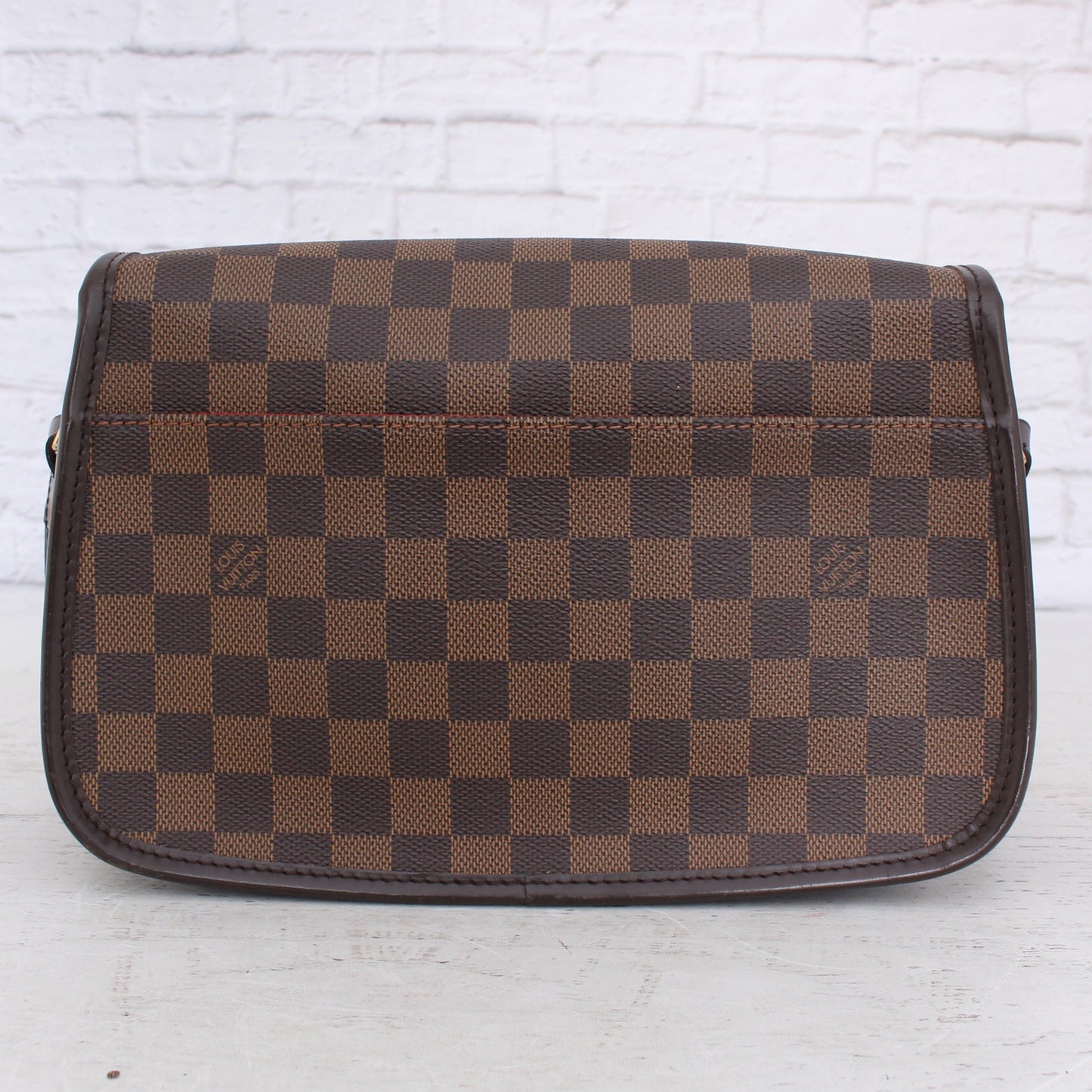 Louis Vuitton Sologne Damier Ebene Purse Crossbody