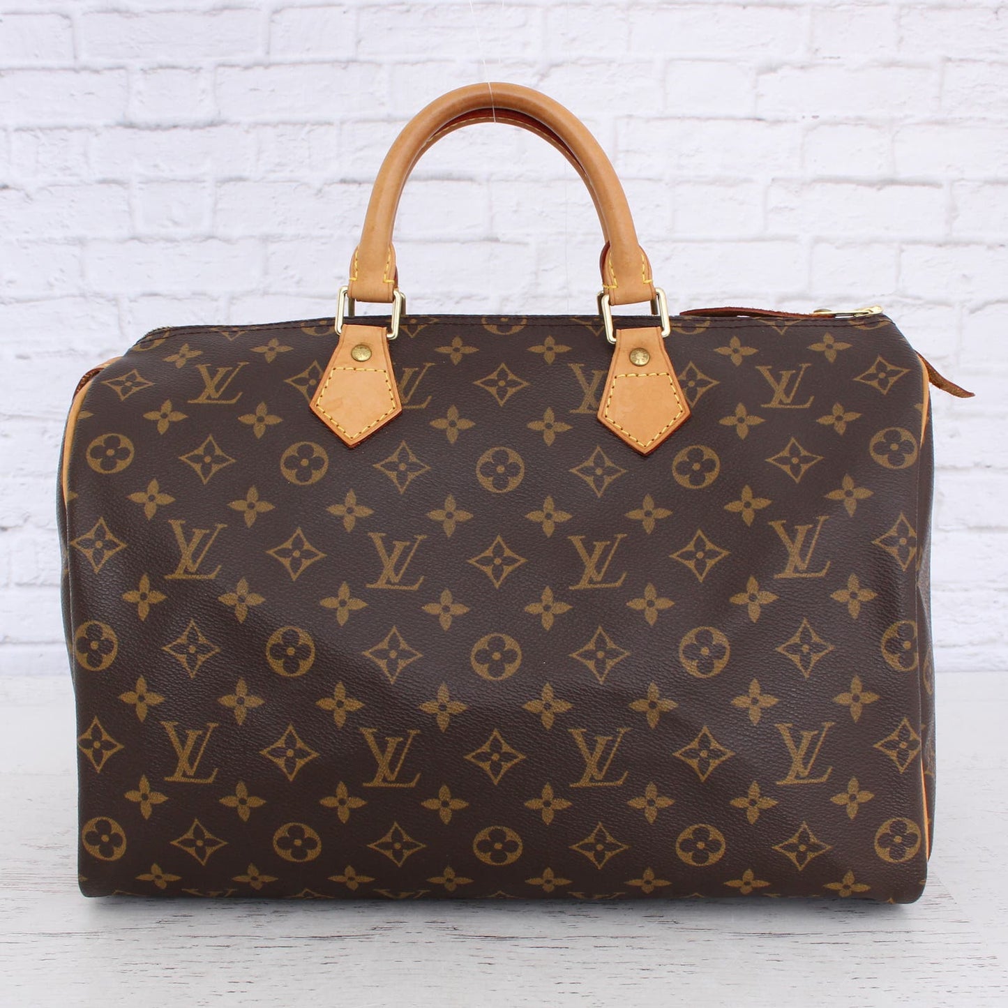 Louis Vuitton Speedy 35 Monogram Satchel