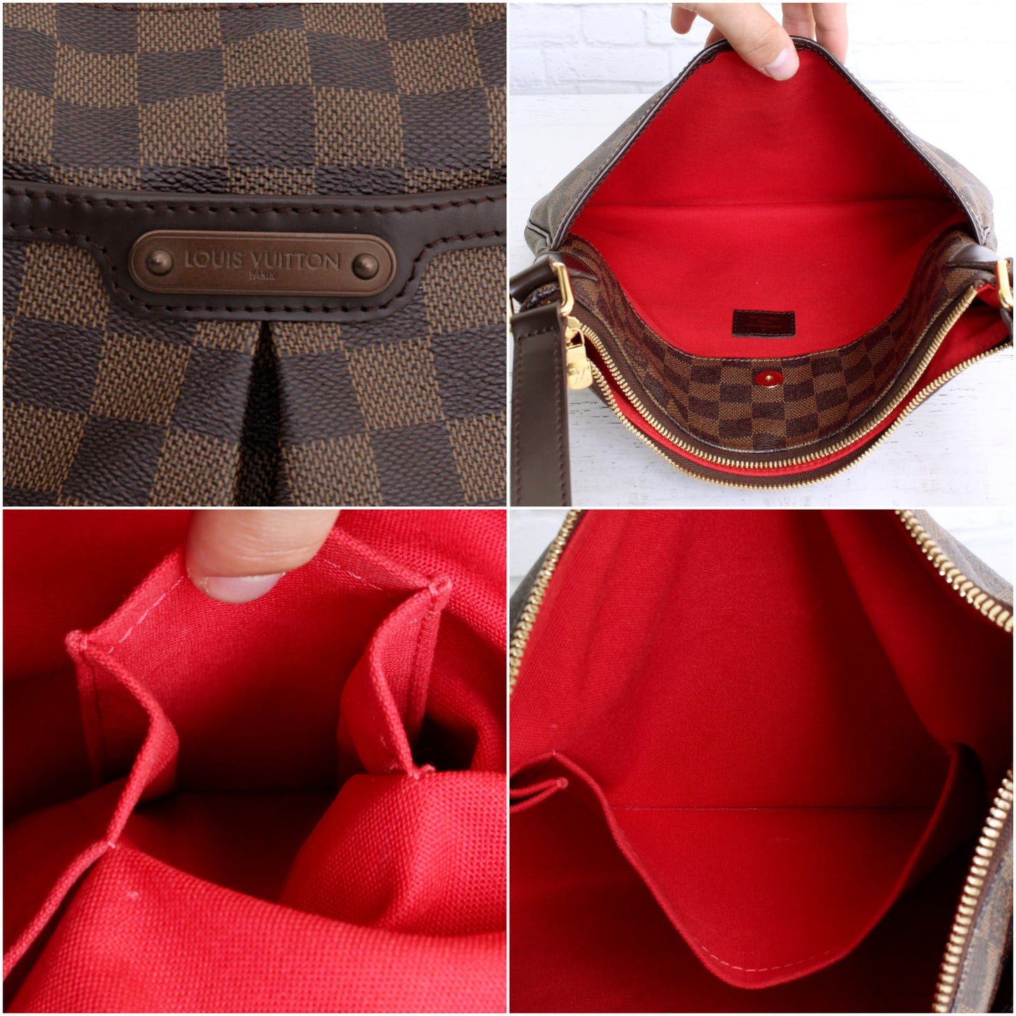 Louis Vuitton Bloomsbury PM Damier Ebene Crossbody