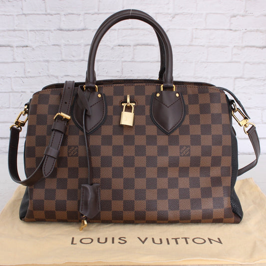 Louis Vuitton Normandy Noir Damier Ebene Satchel/Crossbody