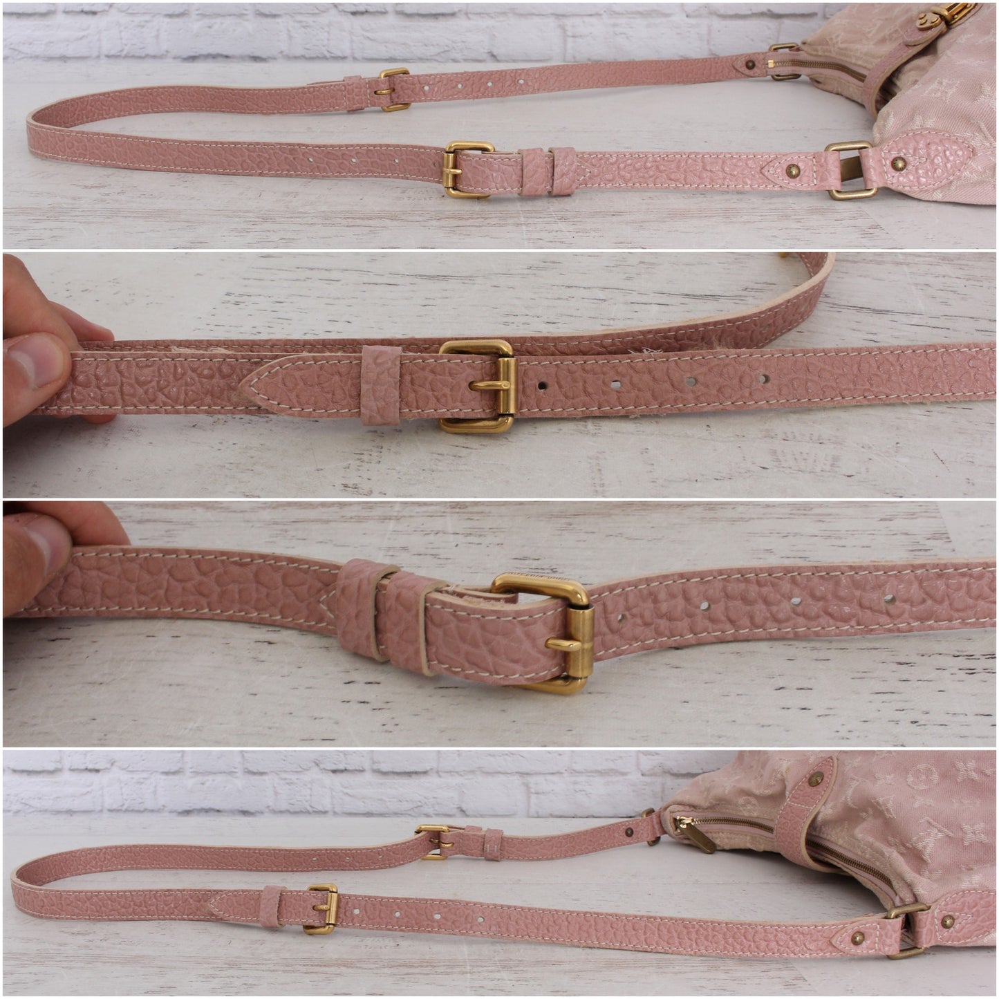 Louis Vuitton Slightly Pink Denim Crossbody