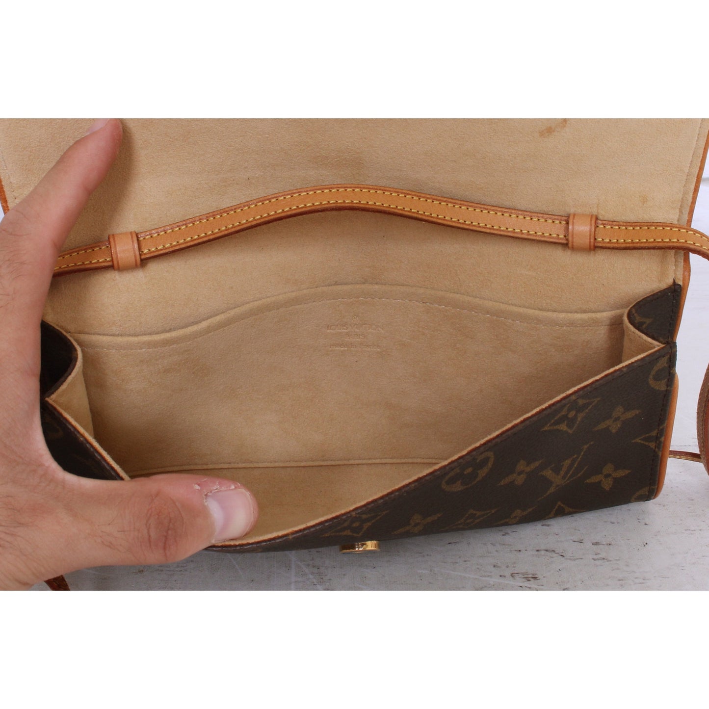 Louis Vuitton Pochette Twin GM Monogram Crossbody