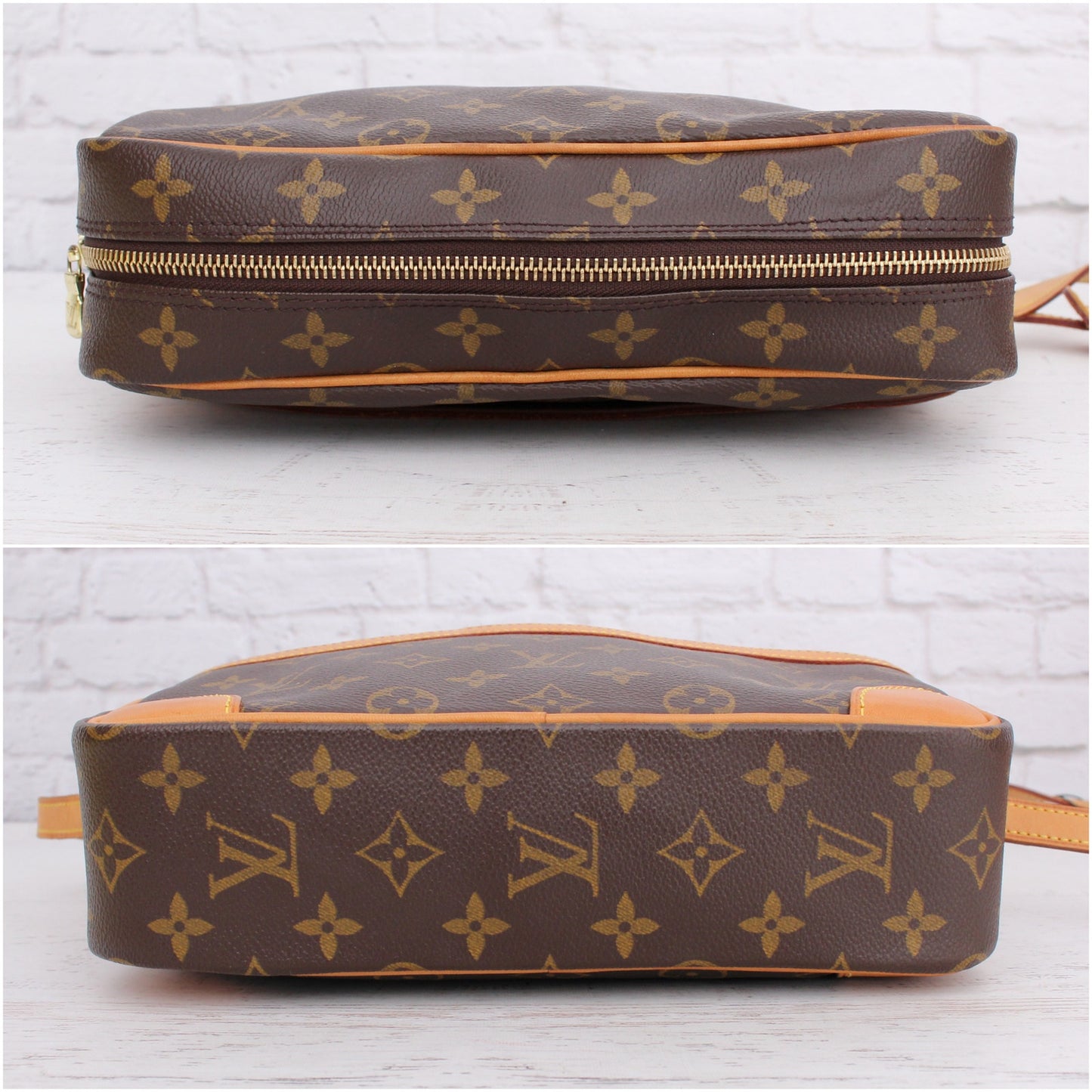 Louis Vuitton Trocadero 27 MM Monogram Crossbody Shoulder LV Handbag Purse A5186