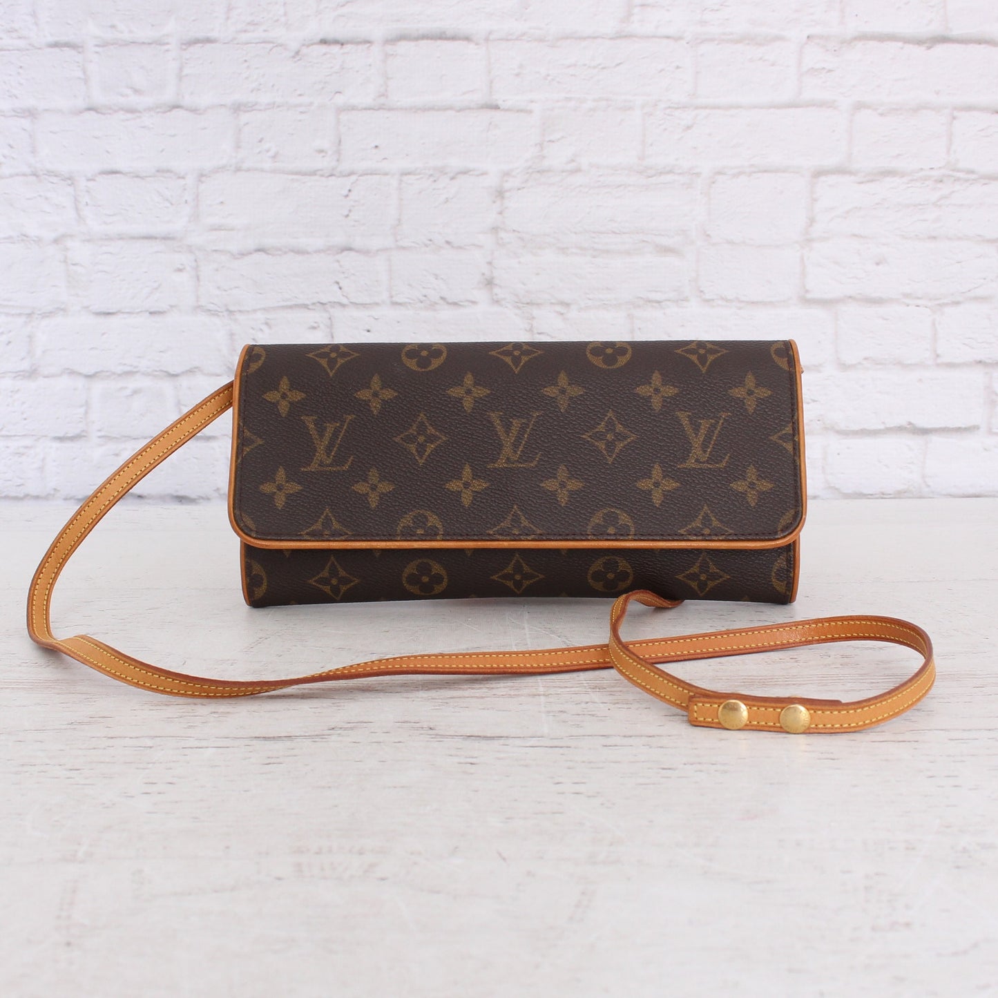 Louis Vuitton Pochette Twin GM Monogram Crossbody