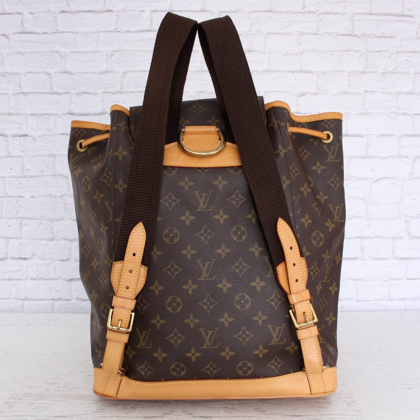 Louis Vuitton Montsouris GM Backpack Monogram Large Book Bag Laptop LV