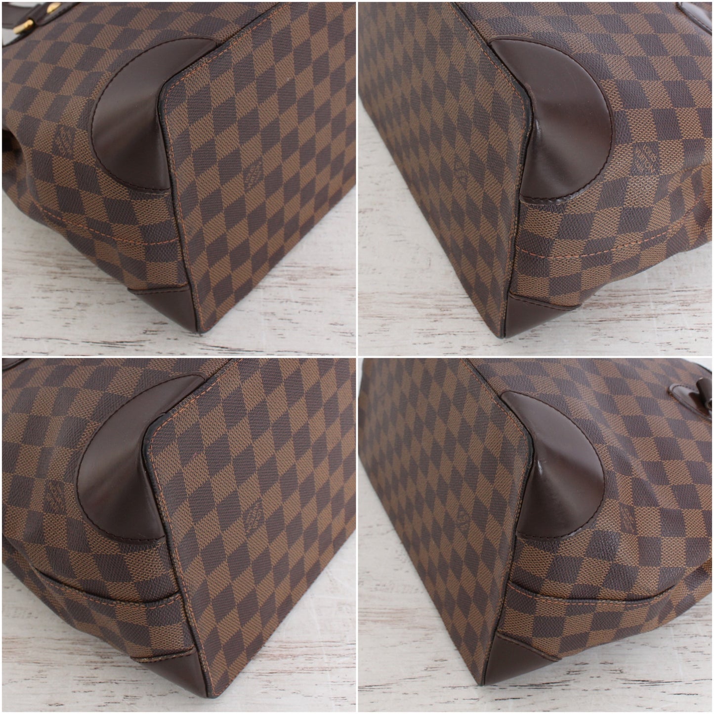 Louis Vuitton Hampstead PM Damier Ebene Shoulder Bag