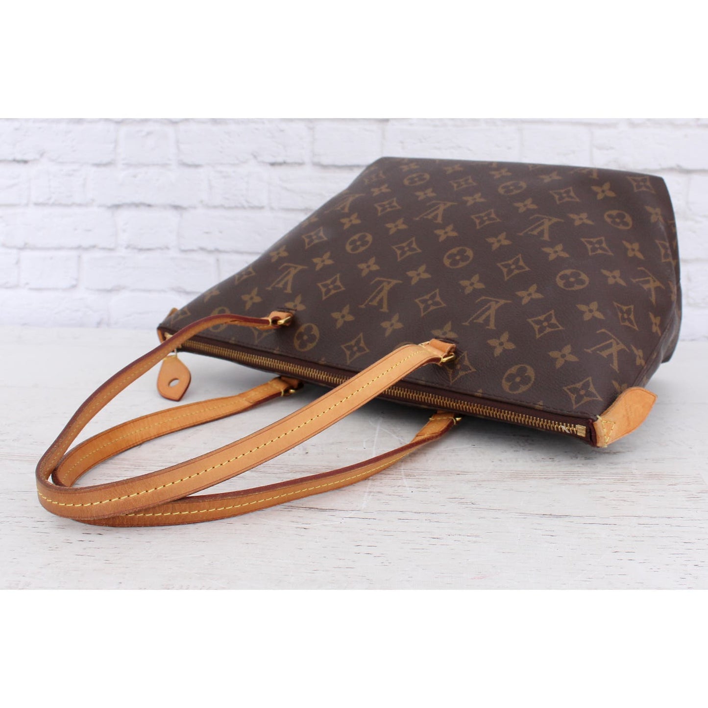 Louis Vuitton Iena PM Zip Tote Monogram Shoulder Bag