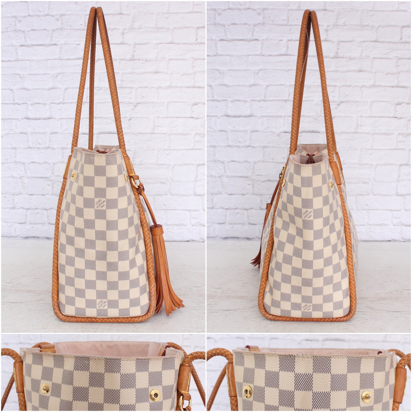 Louis Vuitton Propriano Damier Azur Tote