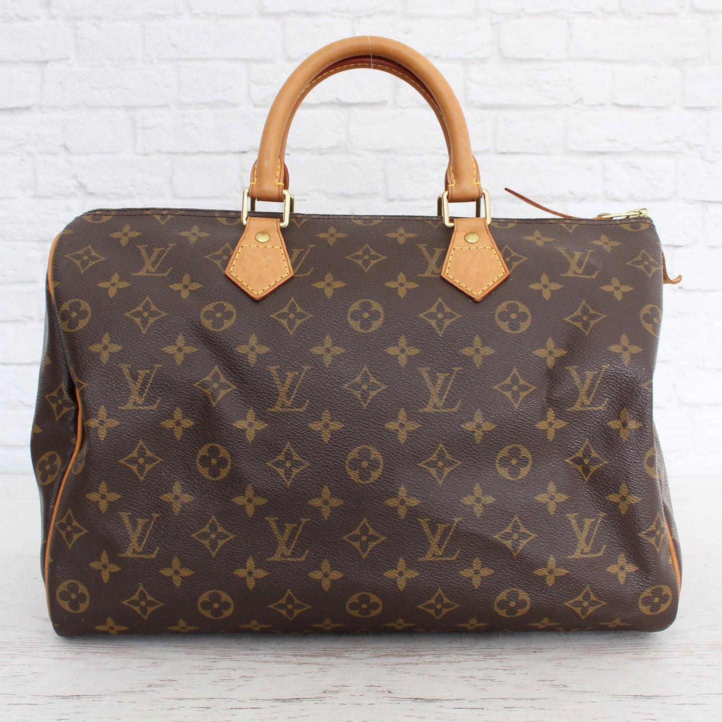 Louis Vuitton Speedy 35 Monogram Satchel