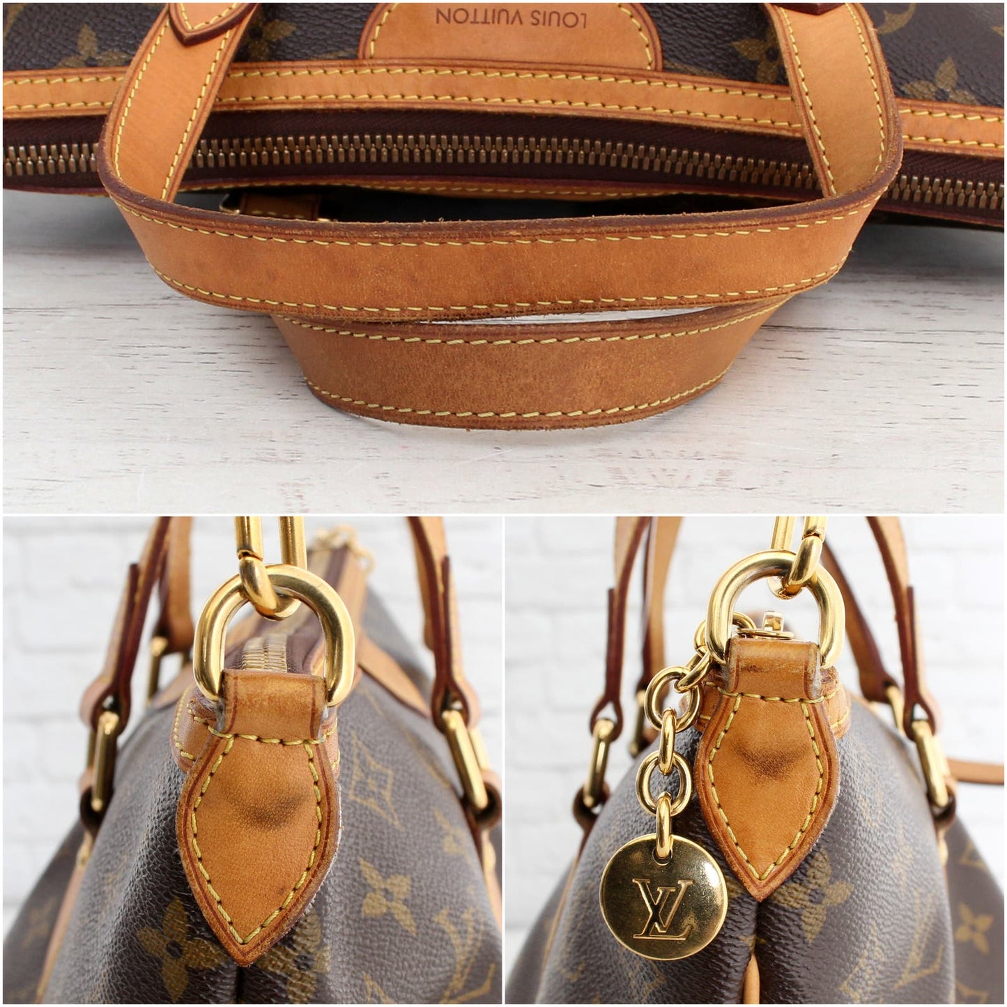 Louis Vuitton Palermo PM Monogram Purse & Strap