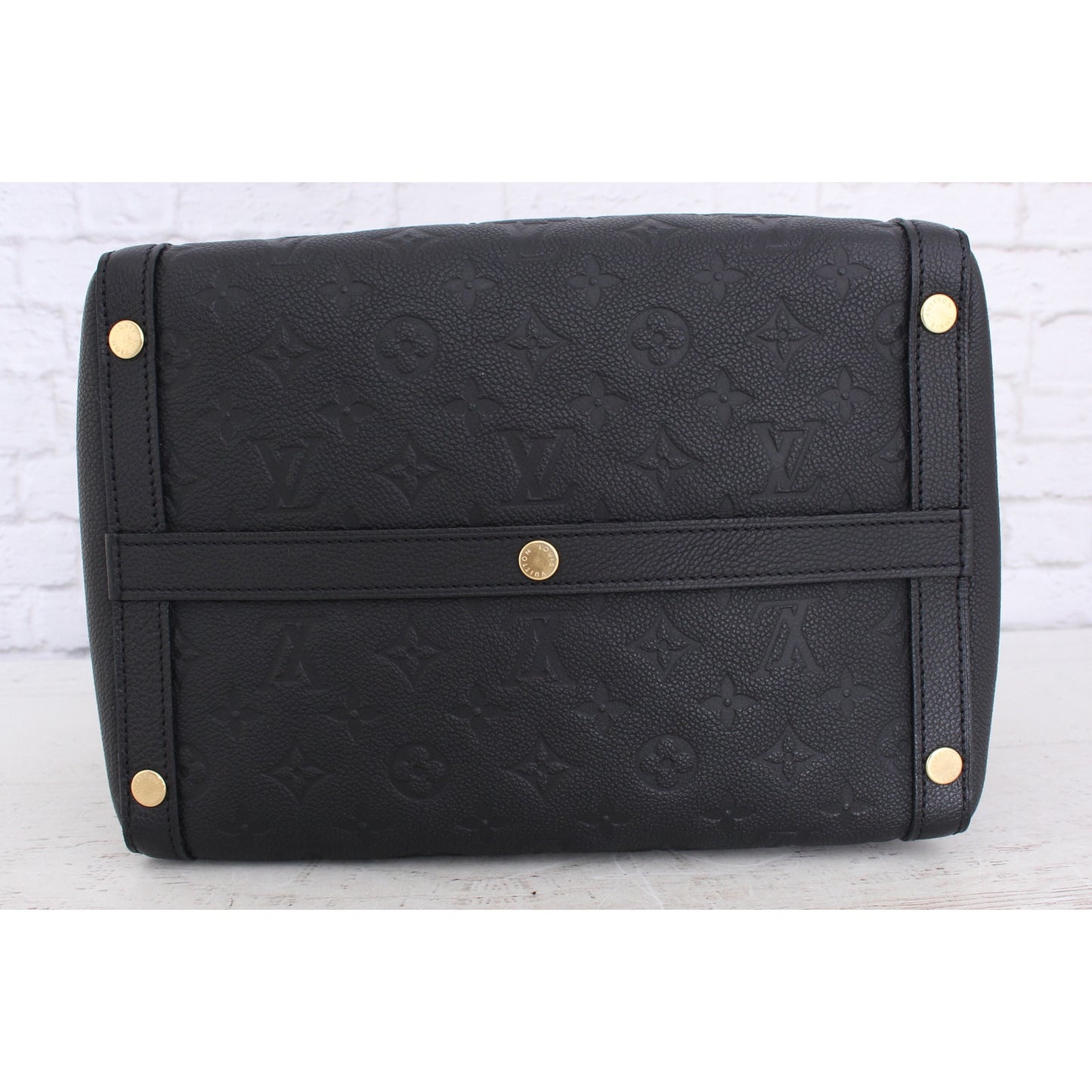 Louis Vuitton Marais MM Black Empreinte Satchel