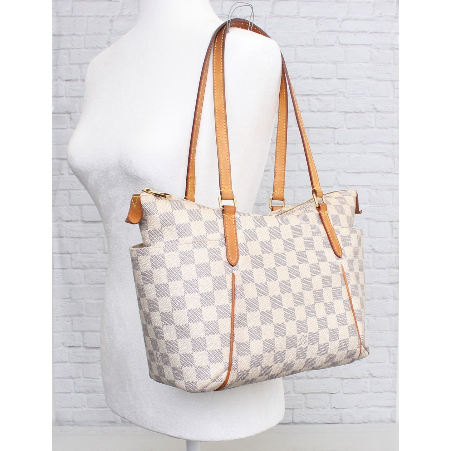 Louis Vuitton Totally PM Damier Azur Shoulder Bag