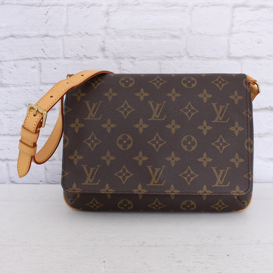 Louis Vuitton Musette Tango Short Monogram Shoulder Bag