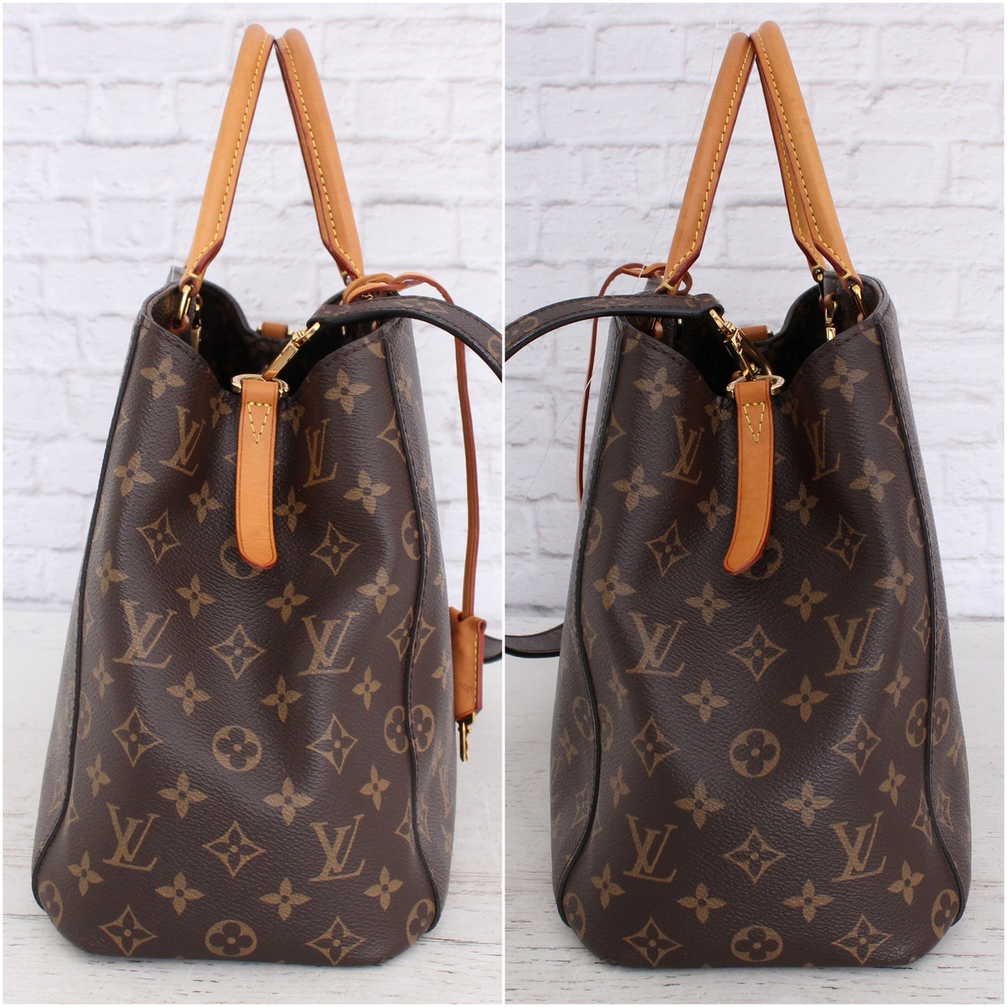 Louis Vuitton Montaigne GM Shoulder Bag Satchel