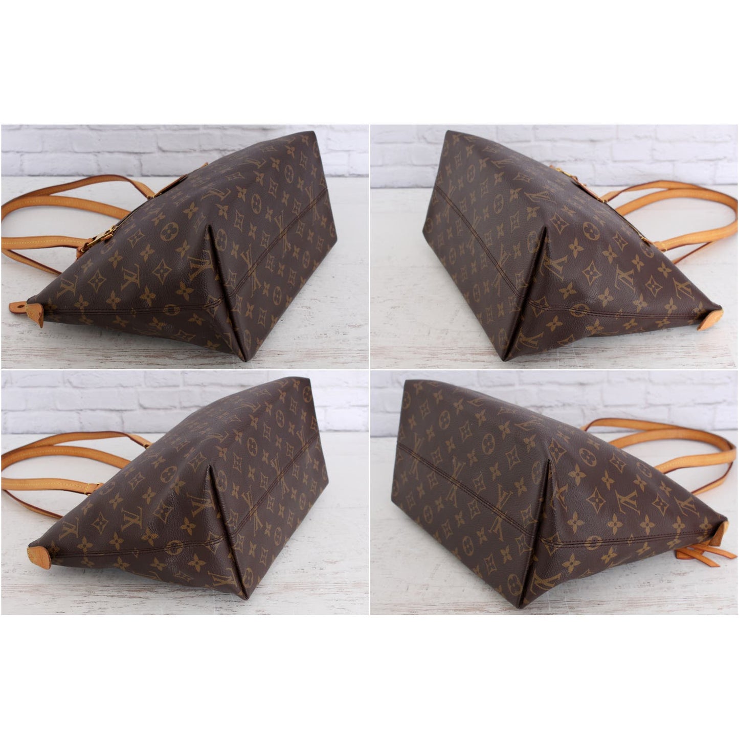 Louis Vuitton Iena PM Zip Tote Monogram Shoulder Bag