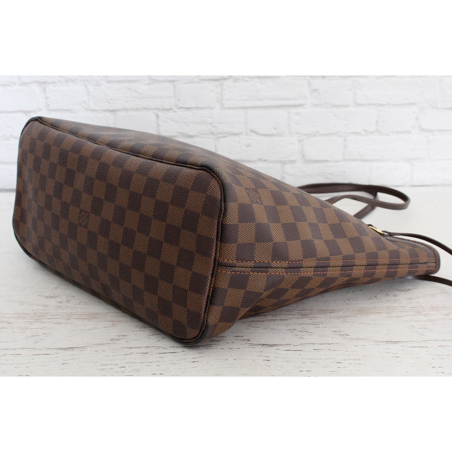 Louis Vuitton Neverfull MM Damier Ebene Cherry Tote