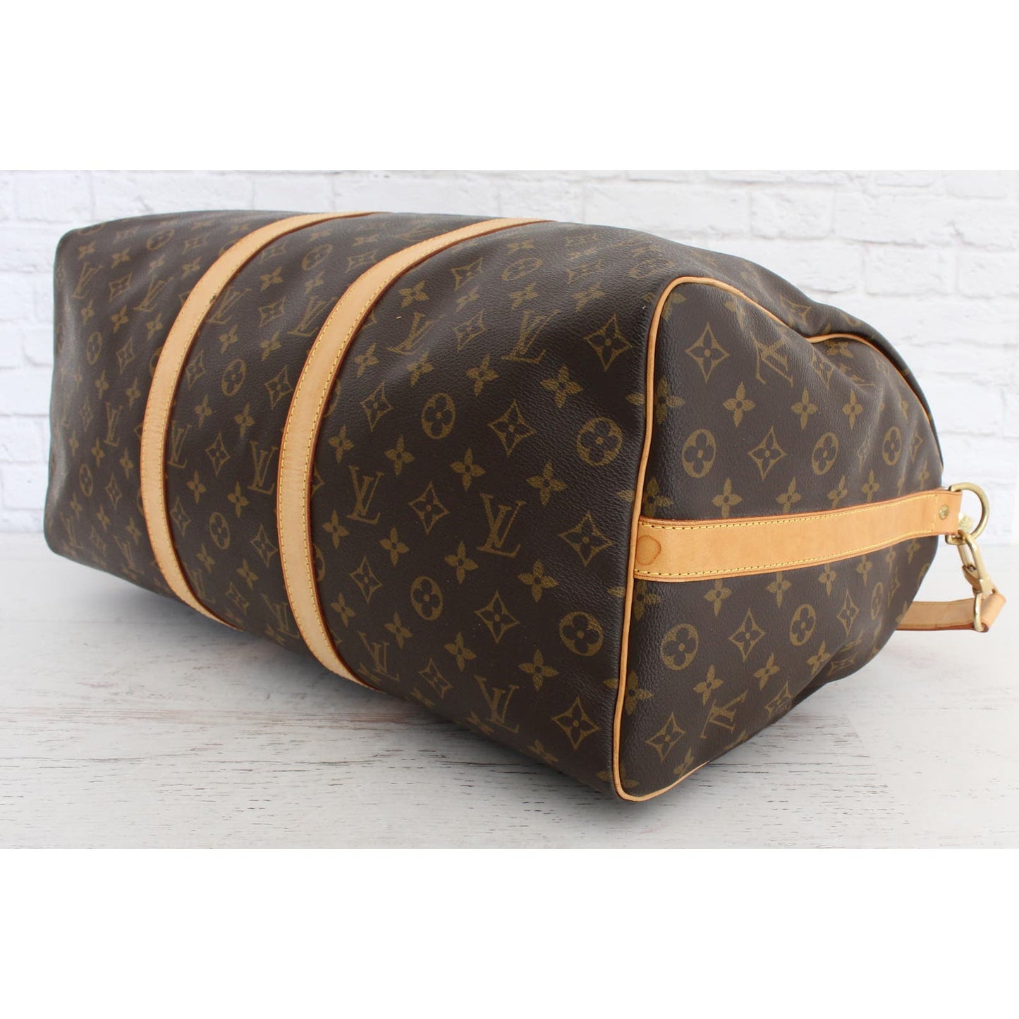 Louis Vuitton Keepall Bandouliere 50 Monogram Duffle with Strap